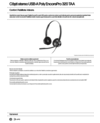 Poly EncorePro 320 Stereo USB-A Headset TAA