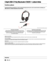 Poly Blackwire C5220 USB-C Headset +Inline Cable