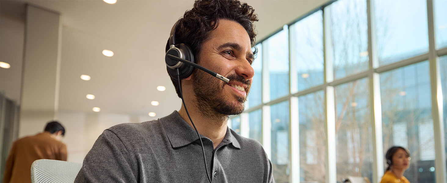 HP Poly Mission 615 Monaural USB Wired Headset