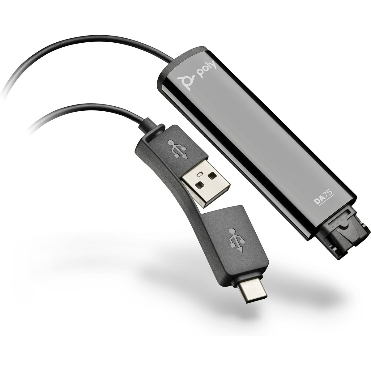 HP Poly DA75 Adapter USB to Quick Disconnect