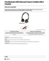 Poly Blackwire 3320 Microsoft Teams Certified USB-A Headset