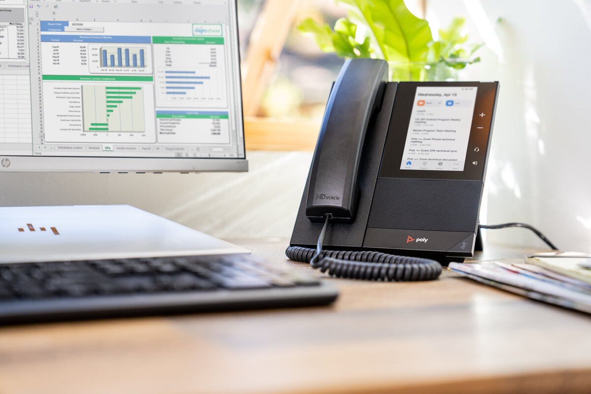 Poly CCX 505 Business Media Phone for Microsoft Teams and PoE