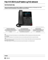 Poly VVX 350 6-Line IP Phone and PoE-enabled