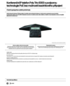 Poly Trio 8300 IP Conference Phone and PoE-enabled No Radio