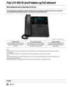 Poly VVX 450 12-Line IP Phone and PoE-enabled