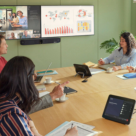 People take center stage