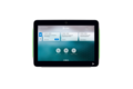 slide {0} of {1}, zoom in, Poly TC10 Touch Controller, hvid