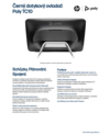 Poly TC10 Touch Controller Black