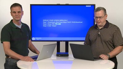 slide {0} of {1}, zoom in, Deploying the HP Collaboration PC solution