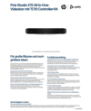 Poly Studio X72 All-In-One Video Bar with TC10 Controller Kit