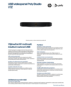 Poly Studio V72 USB Video Bar