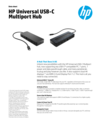 HP Universal USB-C Multiport Hub (English)
