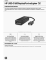 HP USB-C to DisplayPort Adapter G2