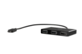 slide {0} of {1}, zoom in, HP USB-C til USB-A-hub