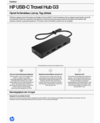 HP USB-C Travel Hub G3