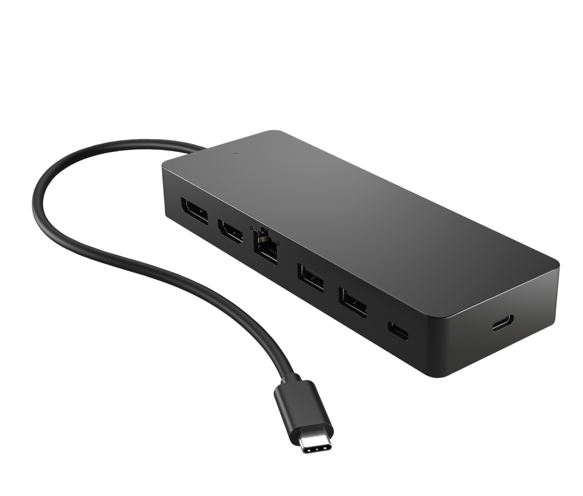 folie 2 von 7, vergrößern, hp universeller usb-c-multiport-hub