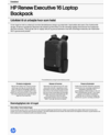 HP Renew Executive 16 Laptop Backpack