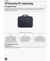 HP Everyday 16-inch Laptop Bag