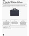 HP Everyday 16-inch Laptop Briefcase