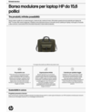 HP 15.6-inch Modular Laptop Bag