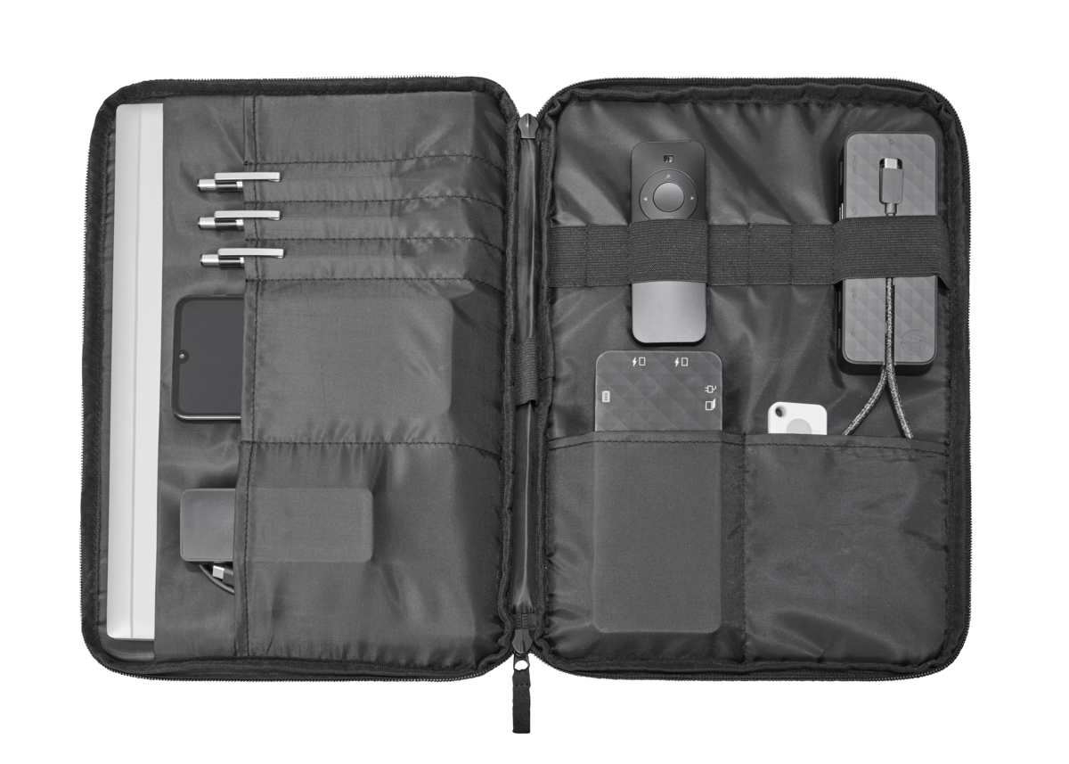 slide 4 of 6, zoom in, hp renew business 14.1-inch laptop sleeve