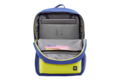slide {0} of {1}, zoom in, HP Campus Blue Backpack