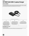 HP 65W GaN USB-C Laptop Charger