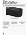 HP 65W GaN Wall Charger