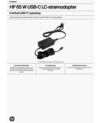HP 65W USB-C LC Power Adapter