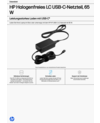HP 65W Halogen Free LC USB-C AC Adapter