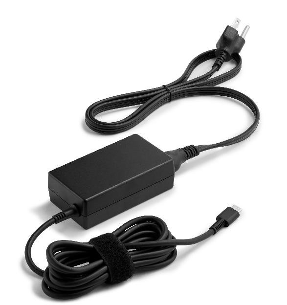 folie 2 von 2, vergrößern, hp 65 w usb-c lc-netzteil