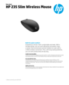 HP 235 Slim Wireless Mouse (English)