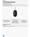 HP 125 Wired Mouse