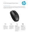 HP 695 Rechargeable Wireless Mouse