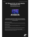 HP ZBook 8 G1i 14 inch Mobile Workstation PC