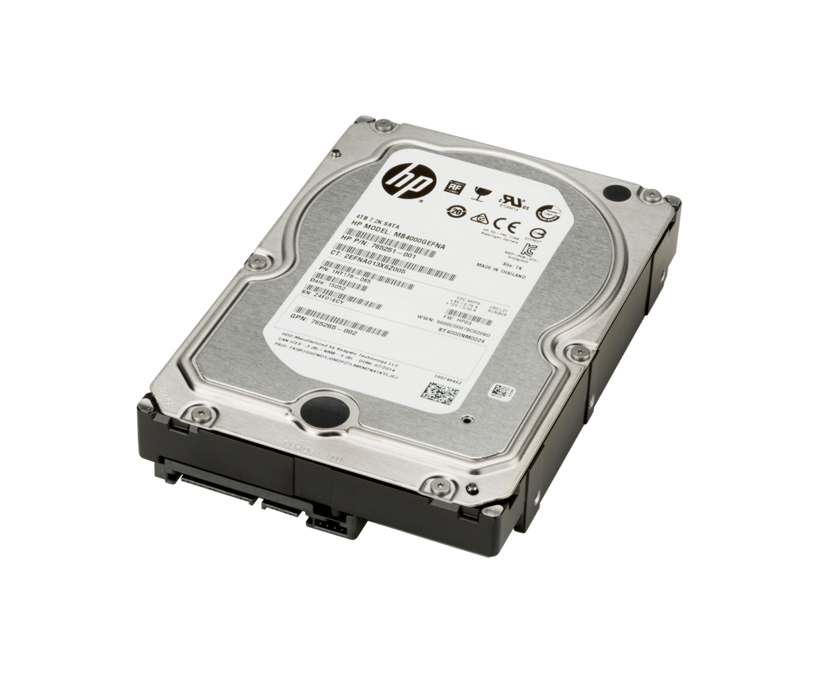 HDD 4台まとめ7TB HP K4T76AA 4TB 7200 RPM SATA 6.0Gb/s 3.5