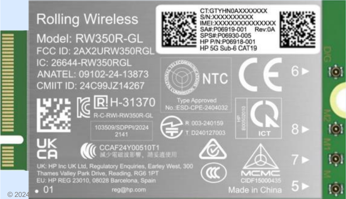 Modem Router Hp HP - wireless cellular modem - 5G LTE