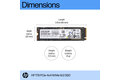 _HP 1TB PCIe-4x4 NVMe M.2 SSD_ Gallery Image 3- Product Walkaround and Dimensions