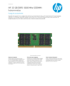 HP 32GB DDR5 5600MHz SODIMM Memory