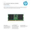 HP 16GB DDR5 5600MHz SODIMM Memory
