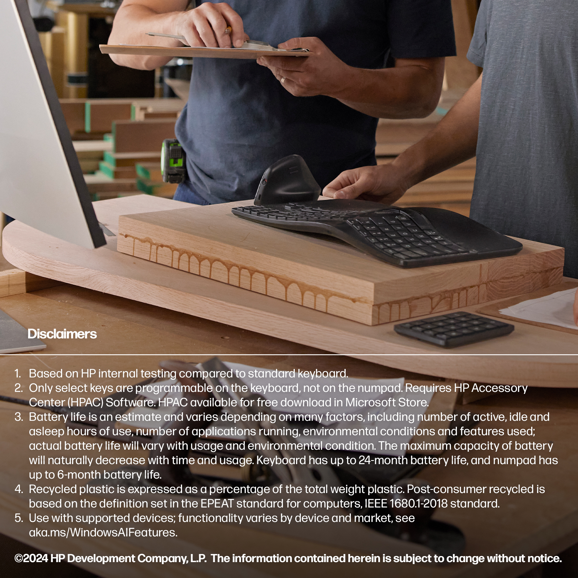 24C1-HP-960-Ergonomic-Wireless-Keyboard-Black-Gallery-Image-8-Product-Walkaround-and-Dimensions