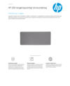 HP 200 Sanitizable Desk Mat