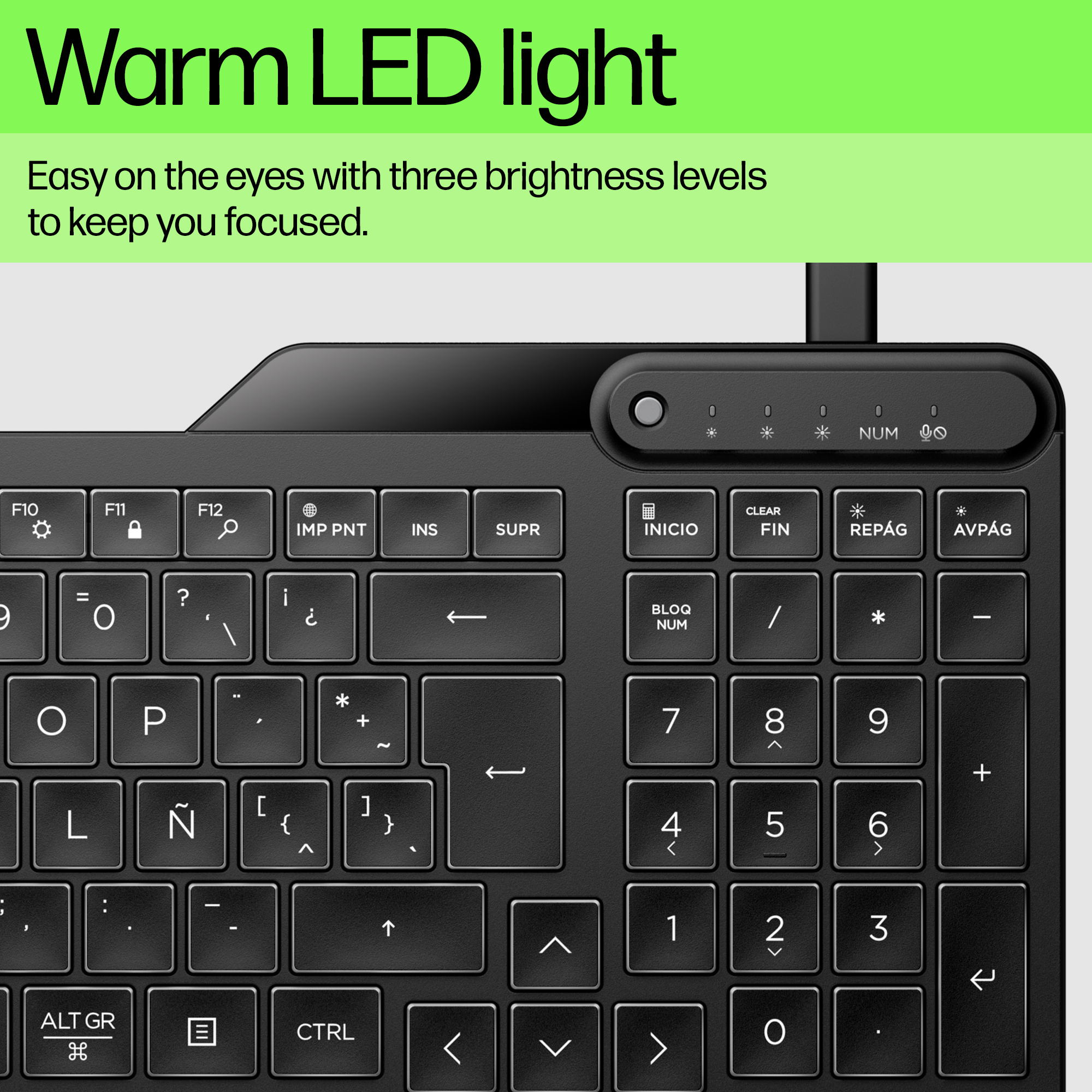 23C2 - HP 400 405 Backlit Wired Keyboard USB-C Black 2000x2000 6