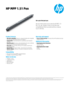 HP MPP 1.51 Pen Datasheet (3V2X4AA#ABB) (English)