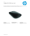 HP Z3700 Black Wireless Mouse