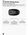 HP 230 Slim Wireless Mouse