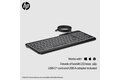 23C2 - HP 400 405 Backlit Wired Keyboard USB-C Black 2000x2000 Overview