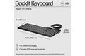 23C2 - HP 400 405 Backlit Wired Keyboard USB-C Black 2000x2000 Walkaround Dimensions