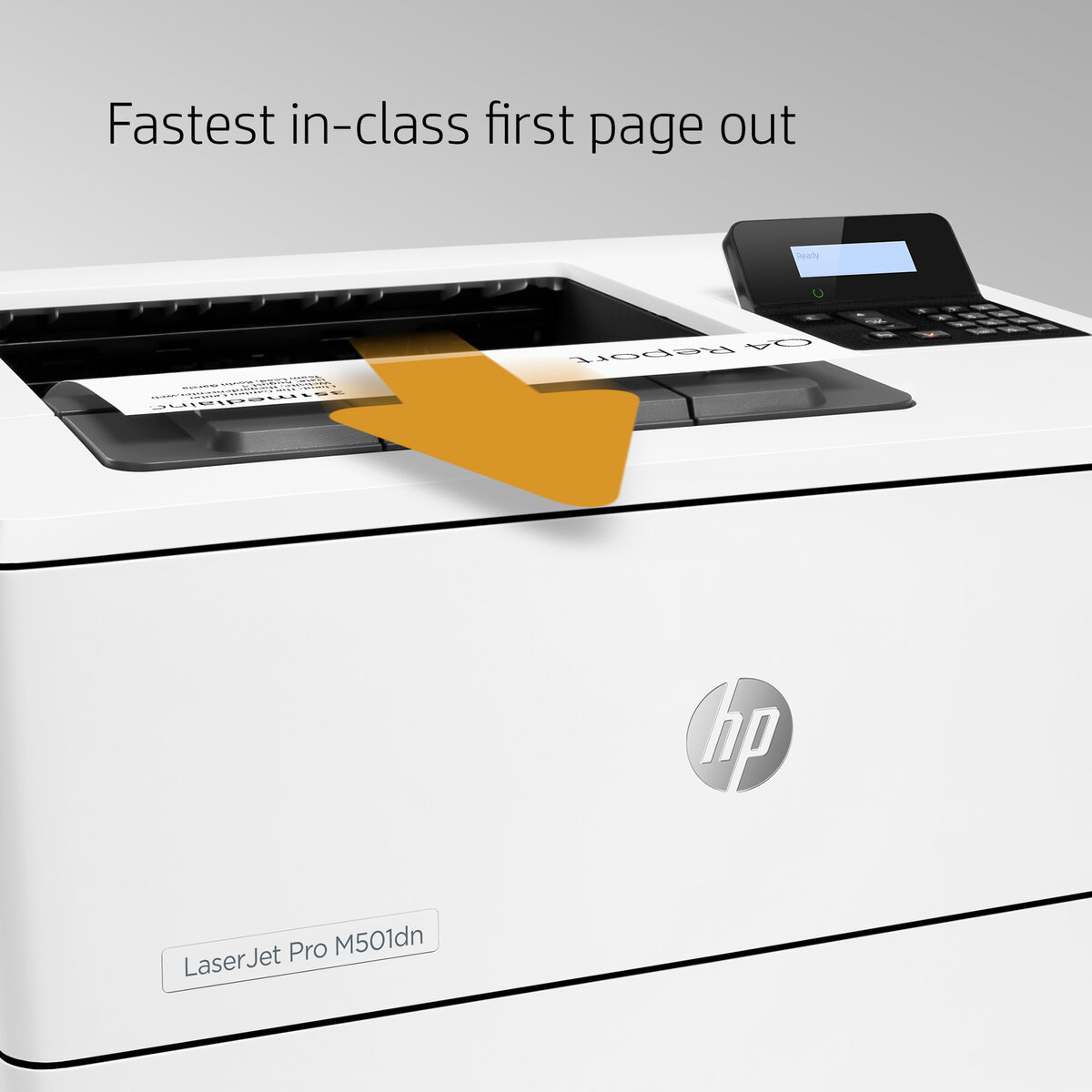 slide 1 of 12, show larger image, hp laserjet pro m501dn