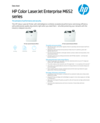 HP Color LaserJet Enterprise M652 series